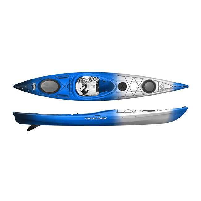 Wave Sport Hydra 125 Touring Luxe, 3 dekluiken, scheg