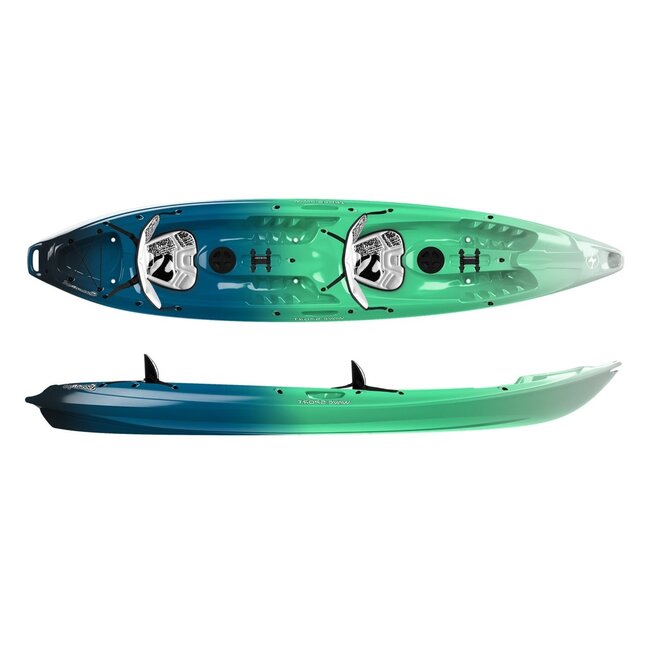 Wave Sport Scooter XT Tandem 385, incl. zit/rugsteunen