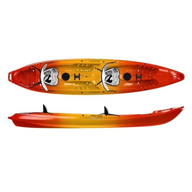 Wave Sport Scooter XT Tandem 385, incl. zit/rugsteunen