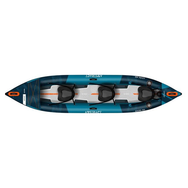 Abstract Azura 415, dropstitch bodem