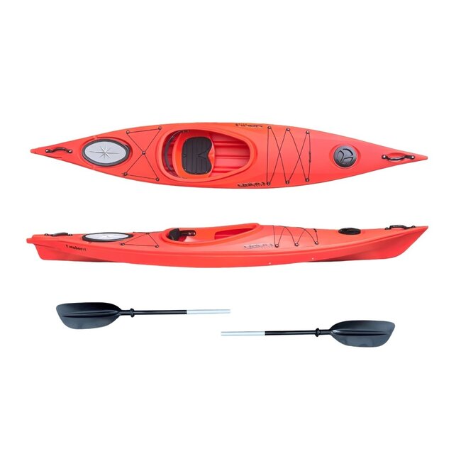 Freedom T-360 met 2 dekluiken, incl. peddel