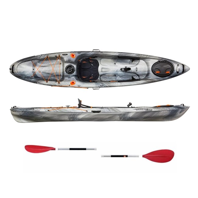 Pelican Strike 120 X Fishing, incl. rugsteun & peddel