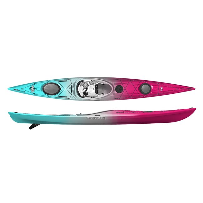 Wave Sport Hydra LV 145 Touring Luxe, 3 dekluiken, scheg