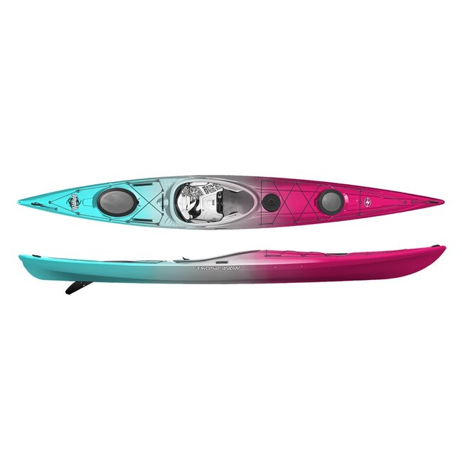 Wave Sport Hydra 145 Touring Luxe, 3 dekluiken, scheg