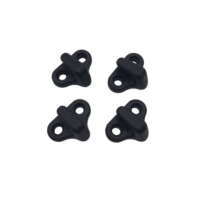 Ruk Sport Haak voor elastiek, dekbevestiging, 4 stuks