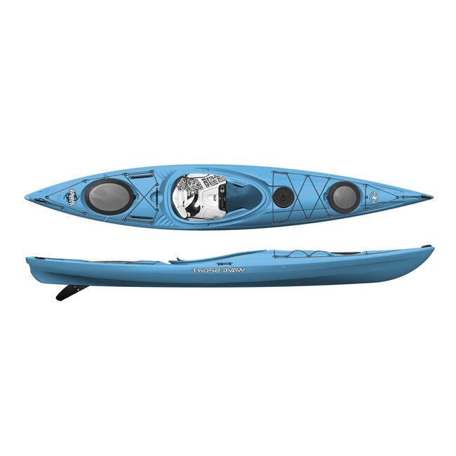 Wave Sport Hydra 125 LV Touring Luxe, 3 dekluiken, scheg