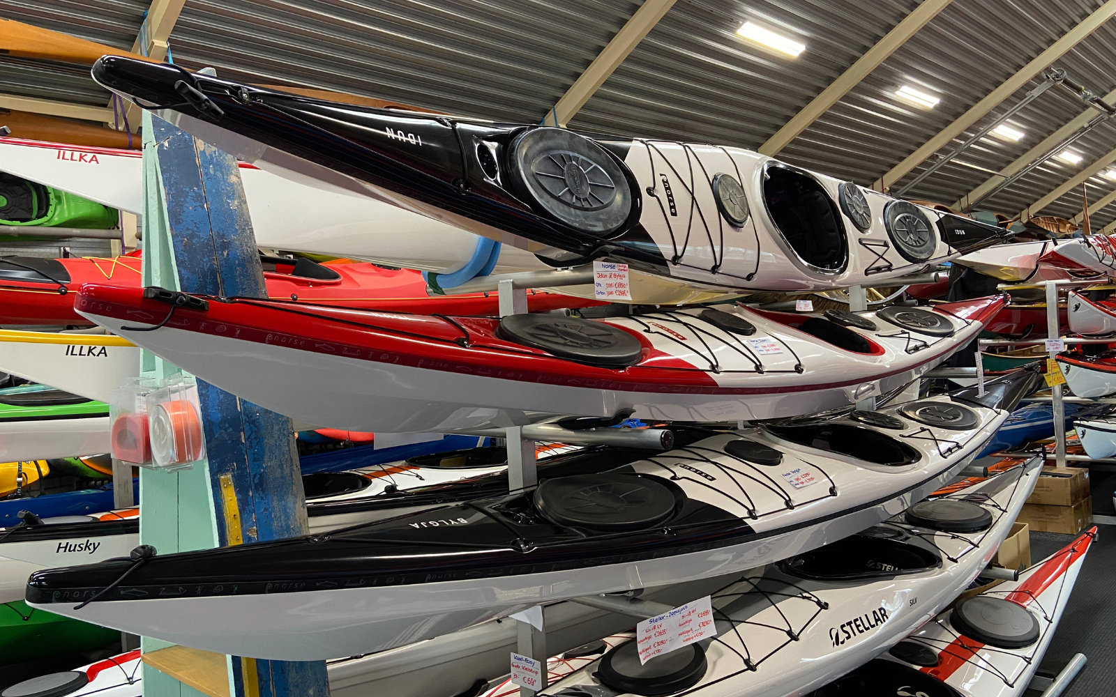 De container van Norse is onderweg!