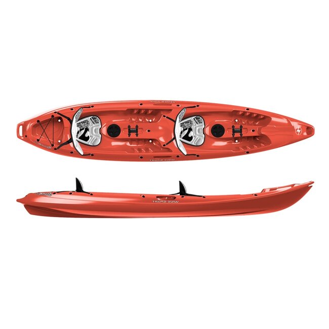 Wave Sport Scooter XT Tandem 385, incl. zit/rugsteunen