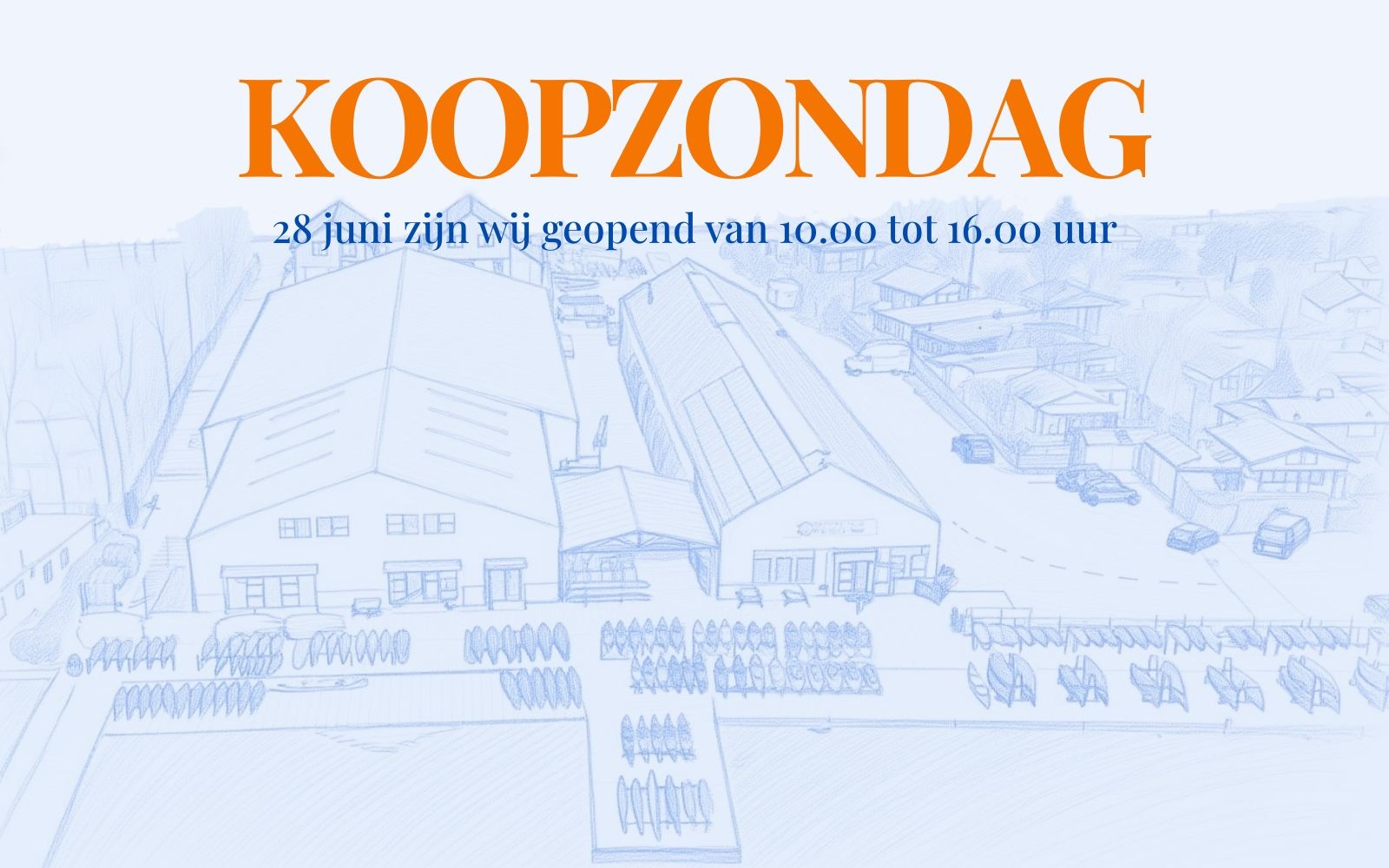 Koopzondag: 28 juni geopend!