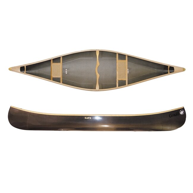 Gatz Canoki 400, Carbon Ultraleicht, 2 rotan banken