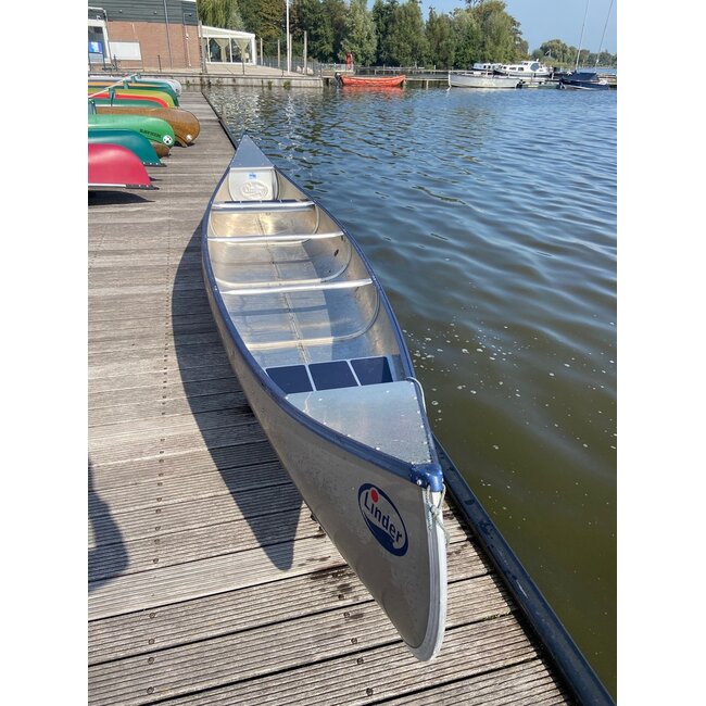 Linder Inkas 525, met 2 alum. banken (Kanokoopje)