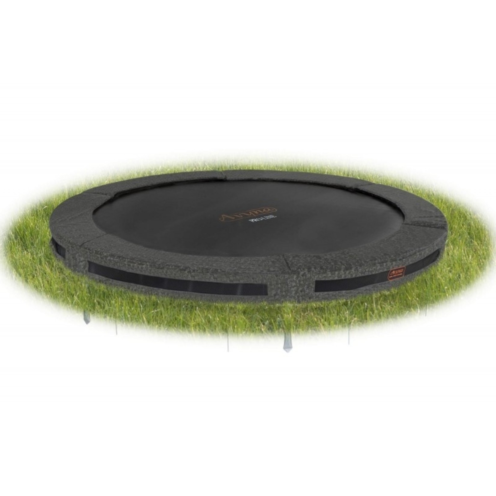 Avyna De ideale ronde trampoline voor in de grond, Inground : de Avyna Pro-Line van Ø 245 cm