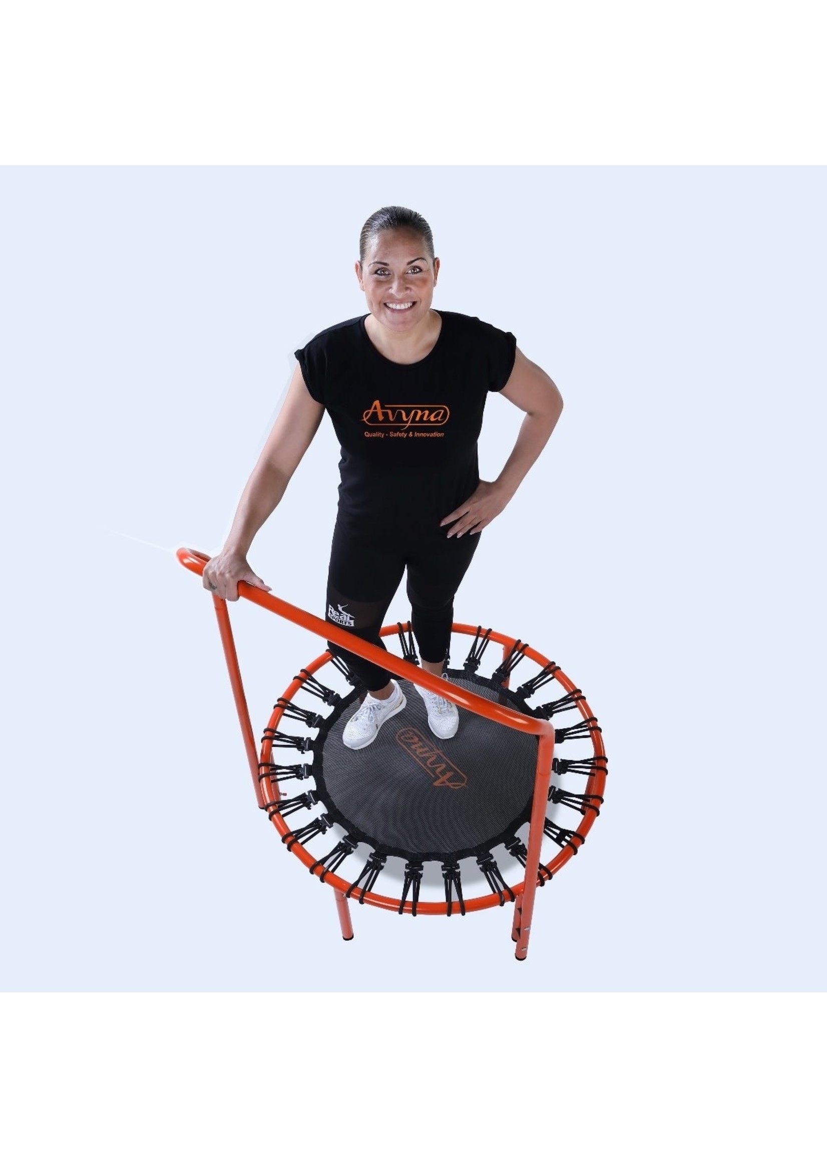 Avyna Fitness Trampoline met Beugel | Avyna ‚àö√≤ 103 cm Oranje
