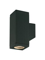 Franssen Franssen Gevelspot up/down light Fin-Motion zwart