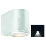 Franssen Franssen Robuuste gevelspot Mandal downlight rond gegalvaniseerd