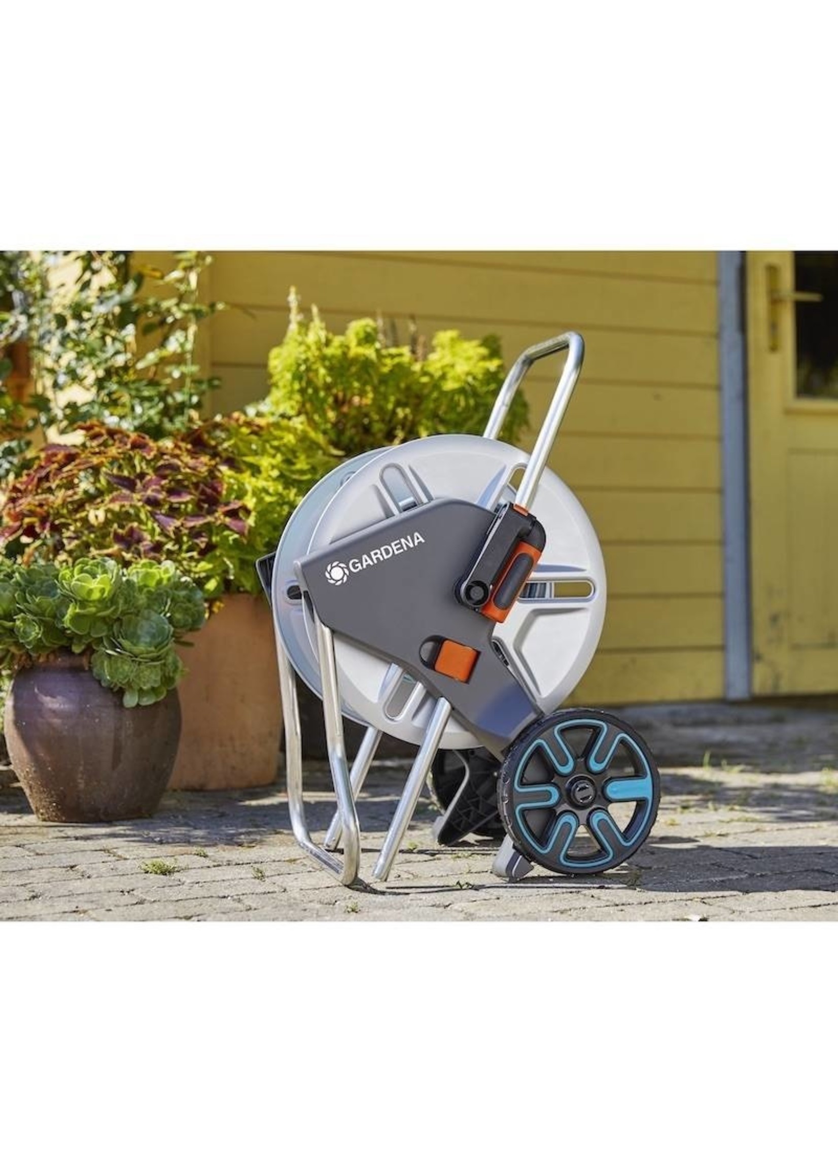 Gardena Gardena Slangenwagen AquaRoll M Metal Set