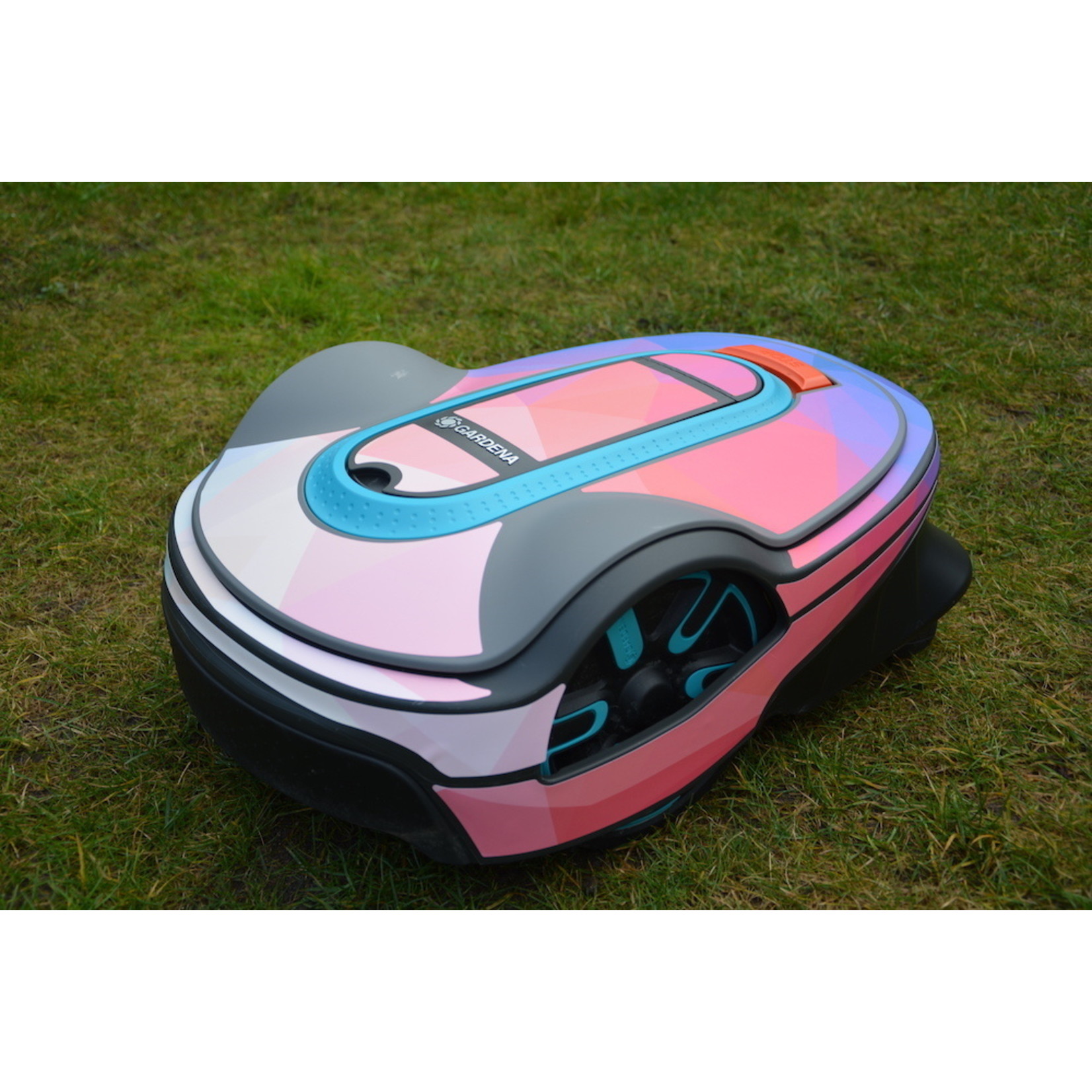 Twinckels Twinckels outfit voor Gardena Robotmaaier Sileno - Geo Roze