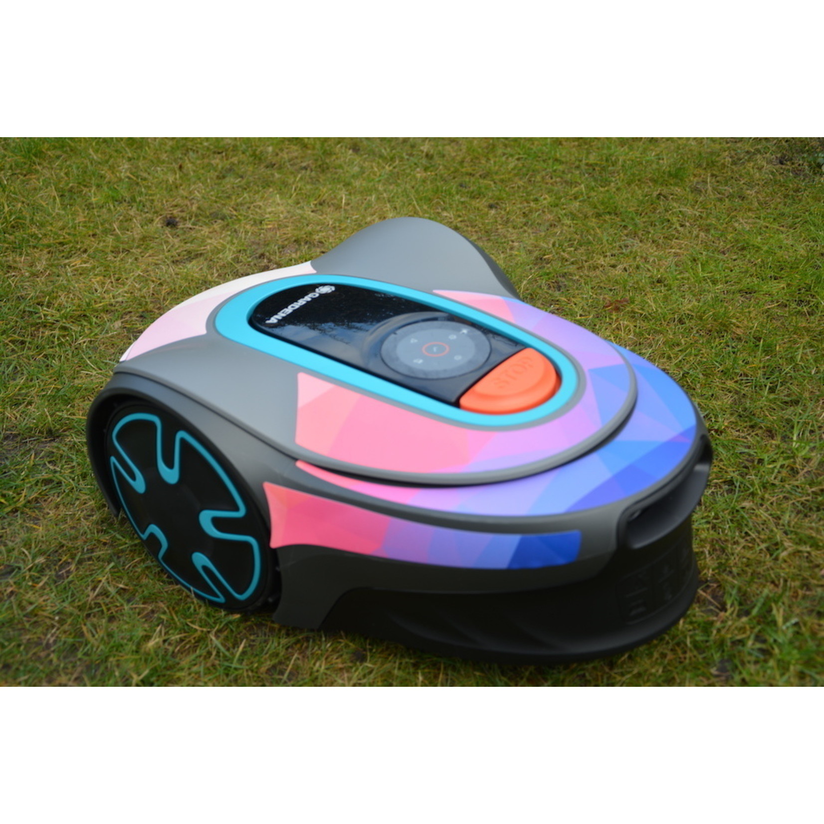 Twinckels Twinckels outfit voor Gardena Robotmaaier Sileno - Geo Roze