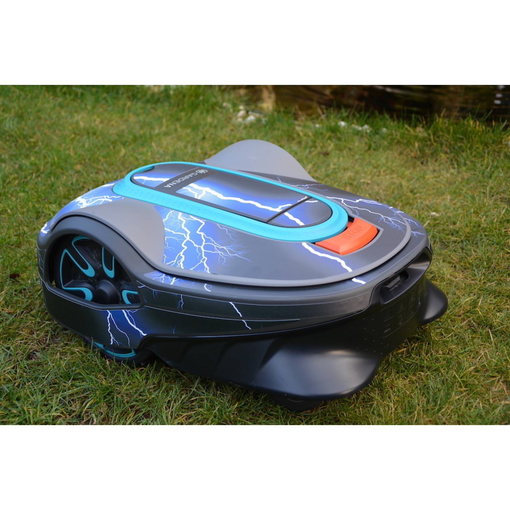 Twinckels Twinckels outfit voor Gardena Robotmaaier Sileno - Bliksem