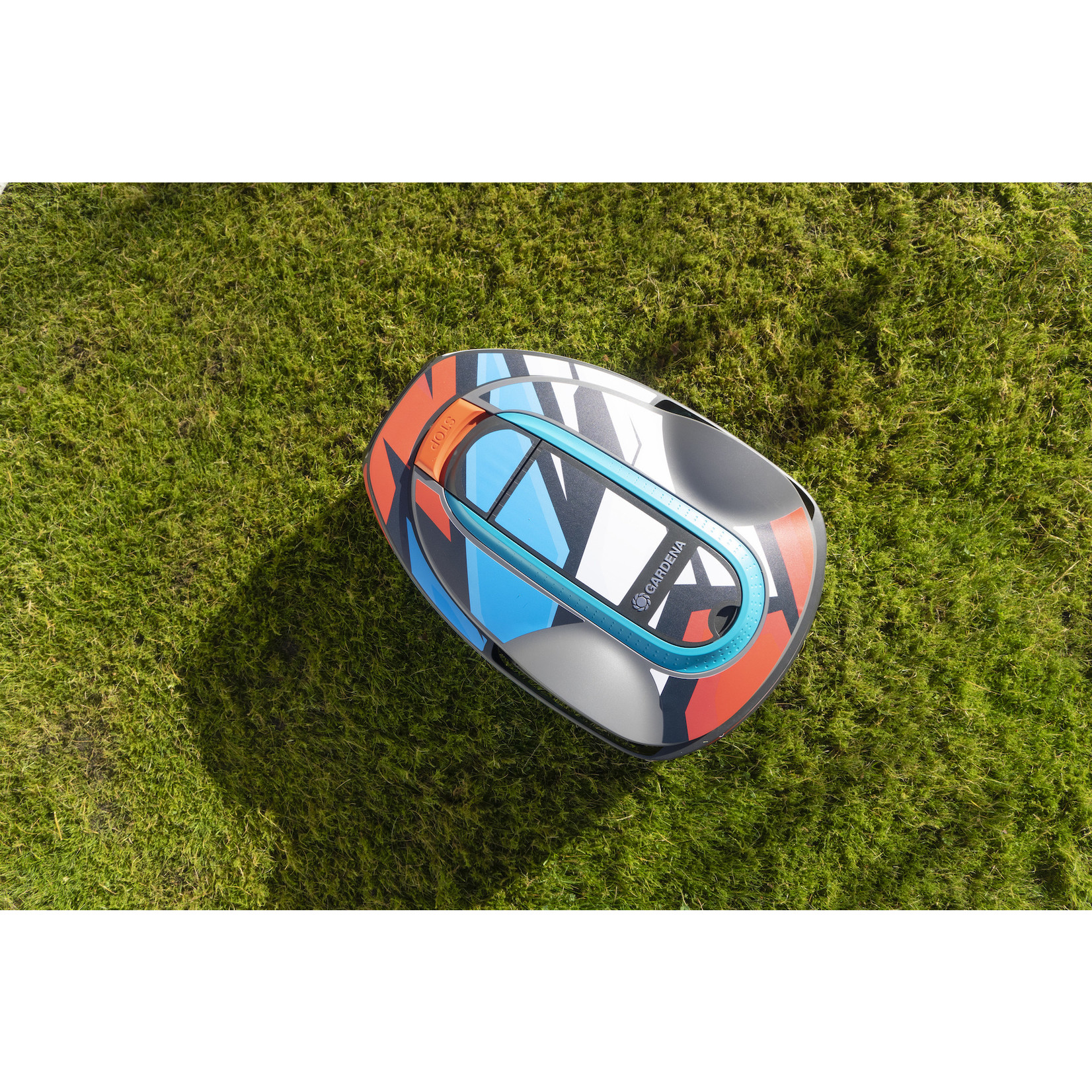 Twinckels Twinckels outfit voor Gardena Robotmaaier Sileno - RWB Patroon