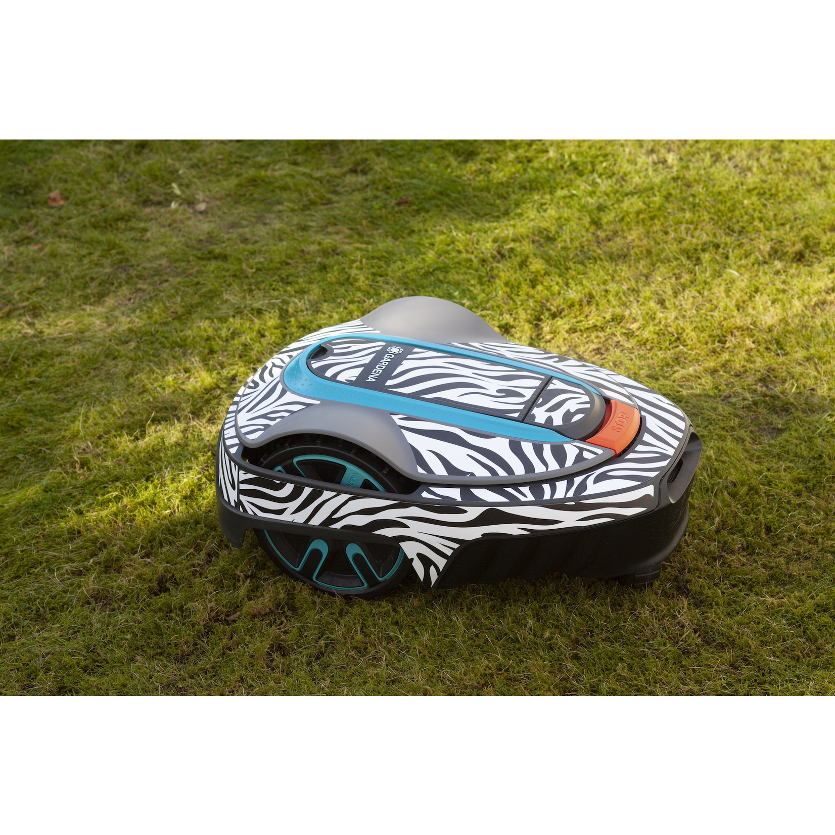 Twinckels Twinckels outfit voor Gardena Robotmaaier Sileno - Zebra 2