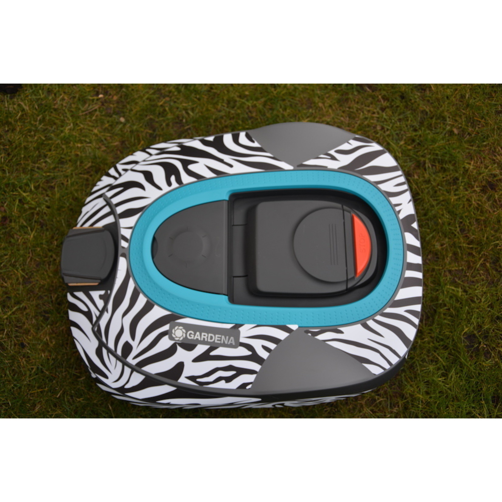 Twinckels Twinckels outfit voor Gardena Robotmaaier Sileno - Zebra 2