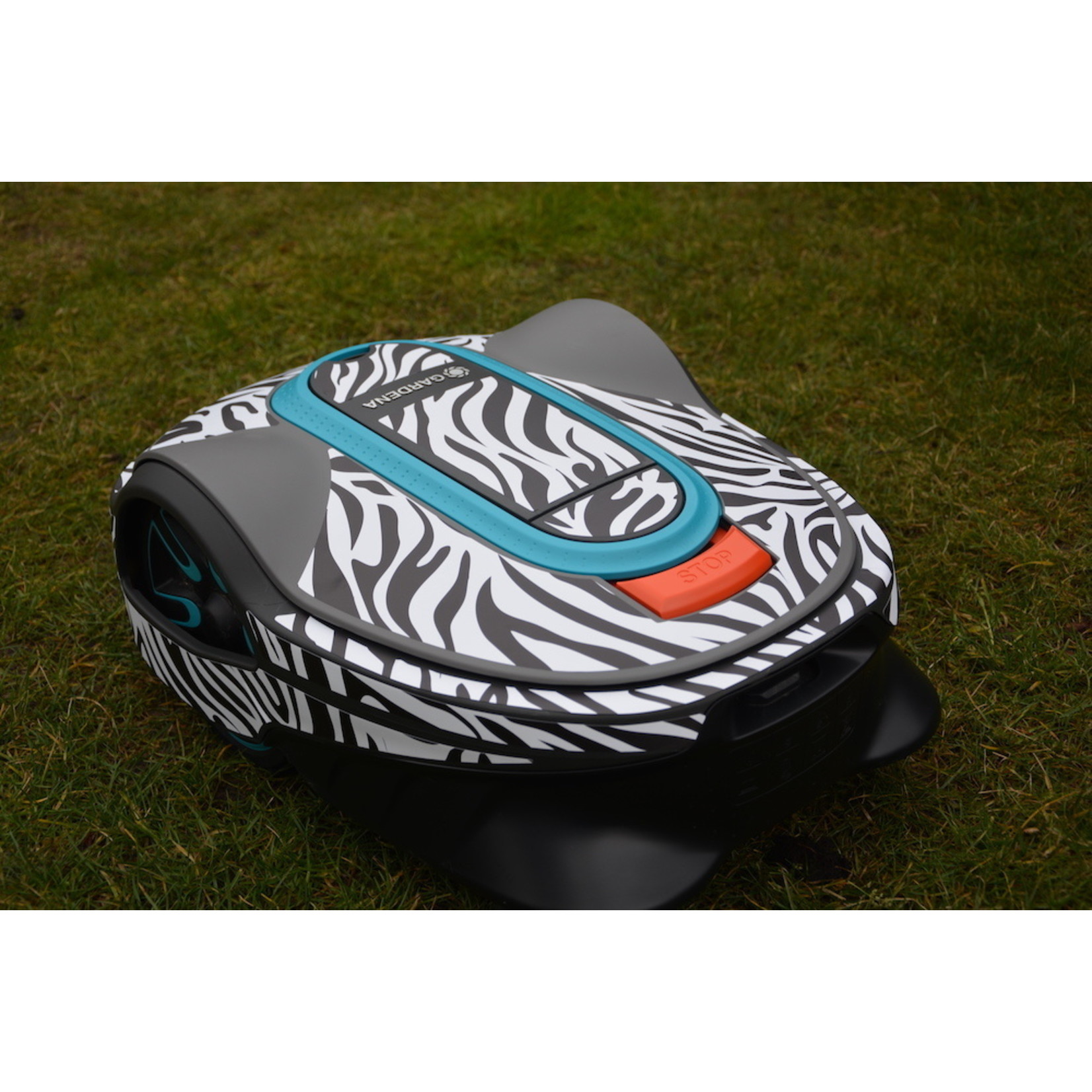 Twinckels Twinckels outfit voor Gardena Robotmaaier Sileno - Zebra 2
