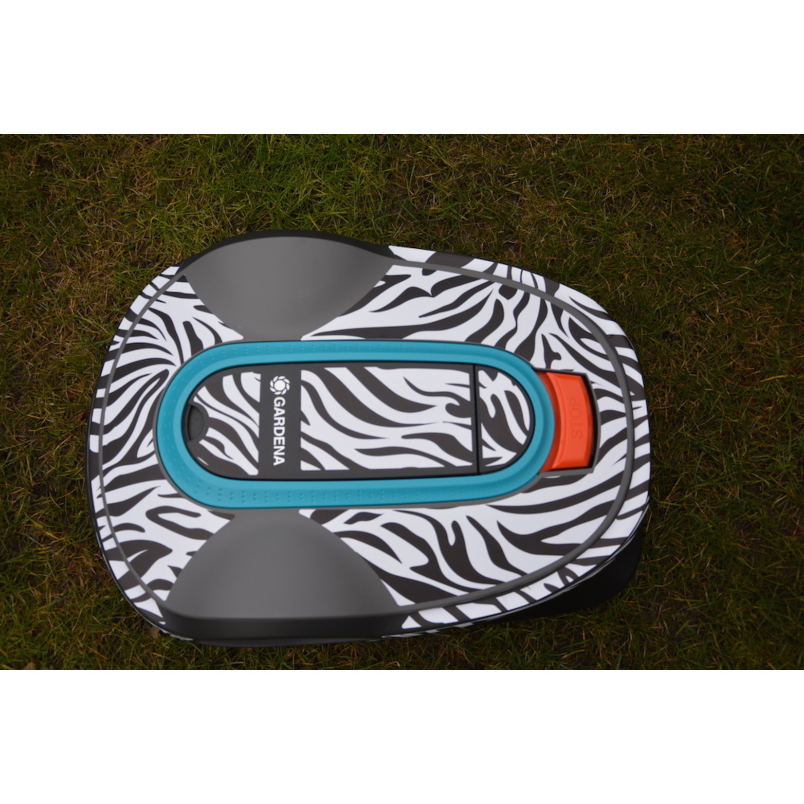 Twinckels Twinckels outfit voor Gardena Robotmaaier Sileno - Zebra 2