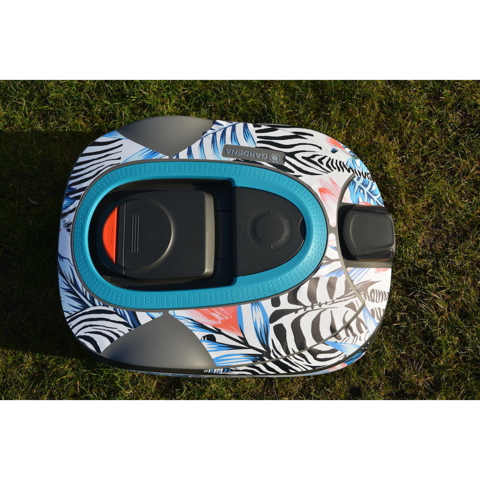 Twinckels Twinckels outfit voor Gardena Robotmaaier Sileno - Zebra