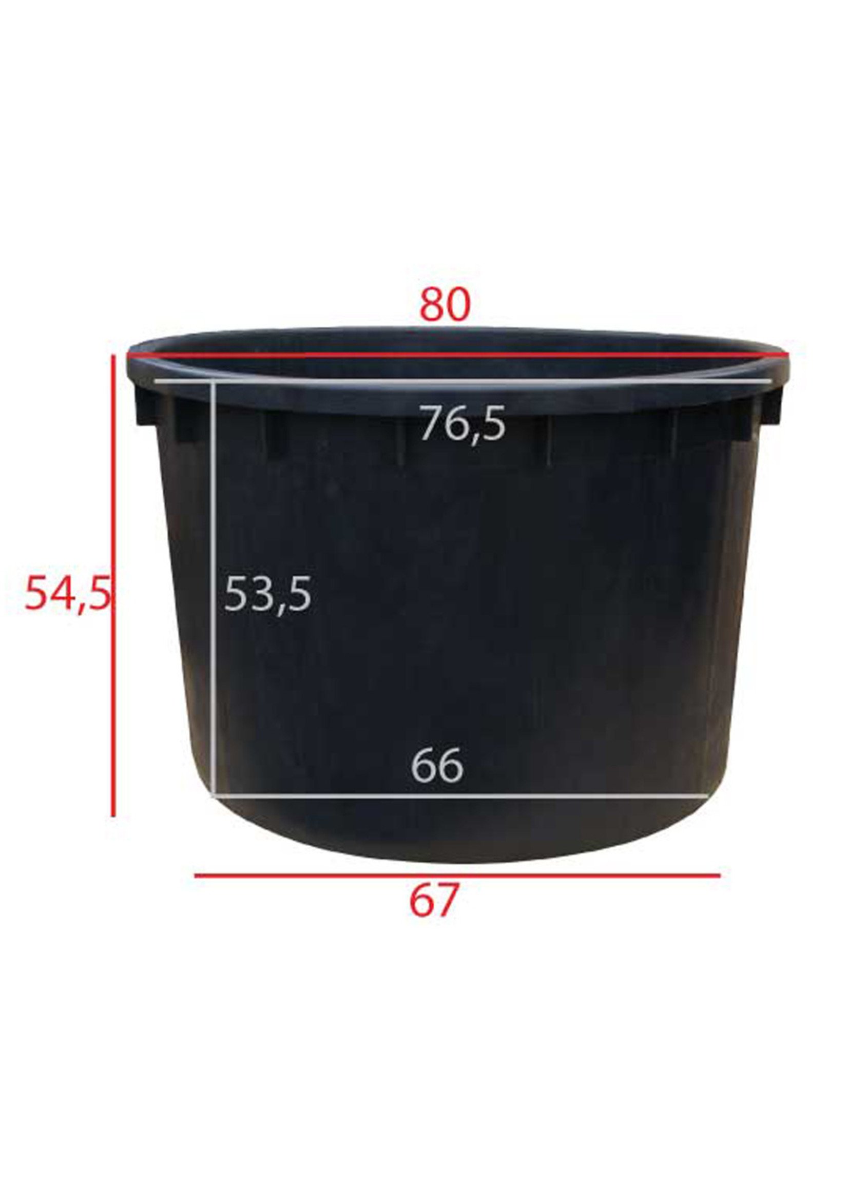 Boomkuip 210 liter √∏ 80 x h.55 cm