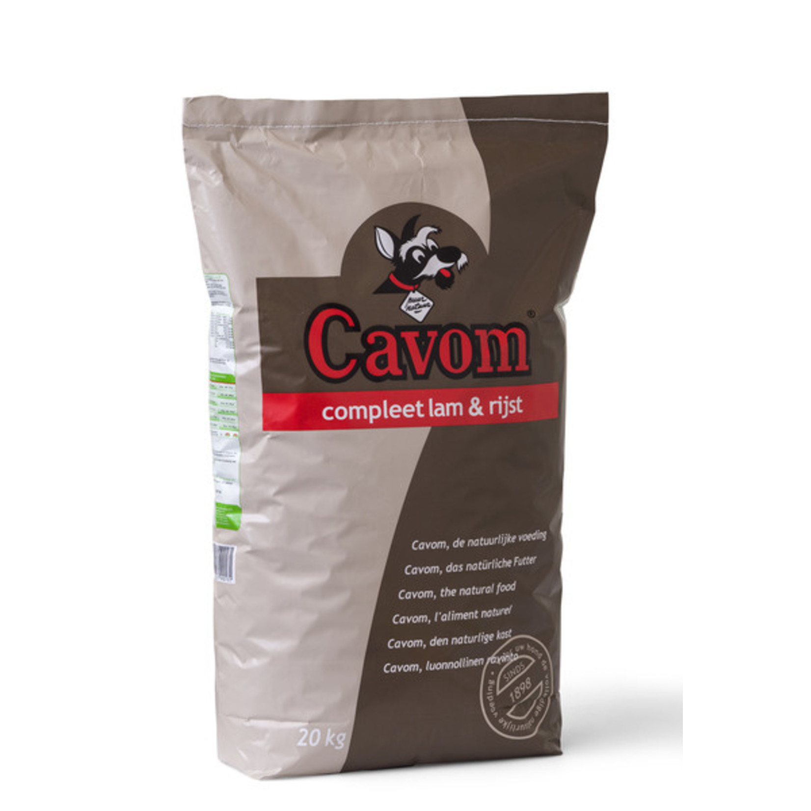Cavom Cavom Compleet Lam/rijst 20kg