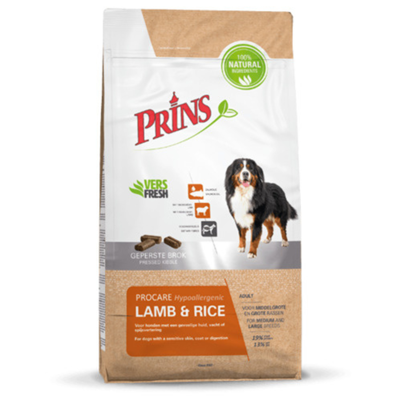 prins Prins ProCare hypoallergic lamb&rice  3kg