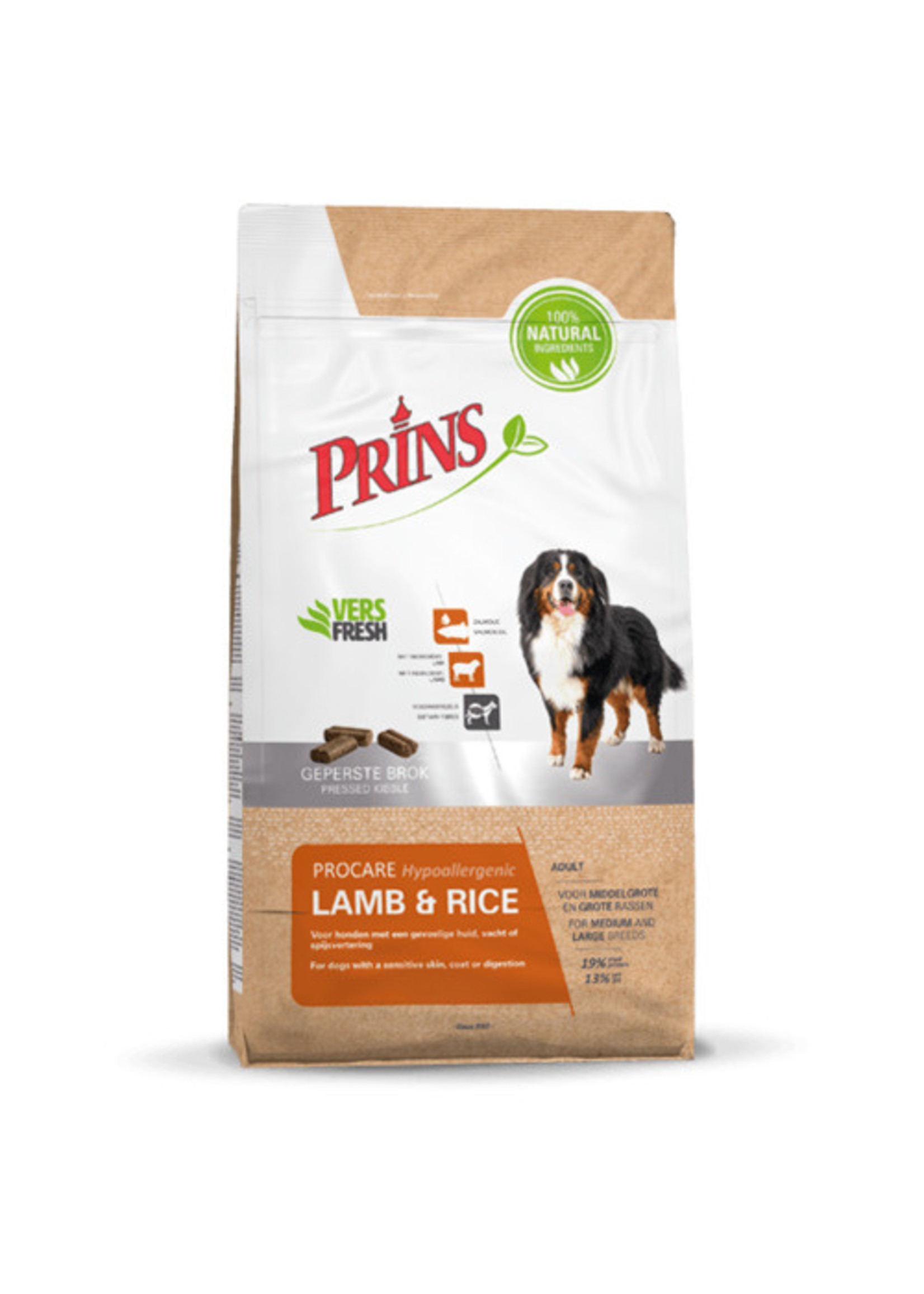 prins Prins ProCare hypoallergic lamb&rice  3kg