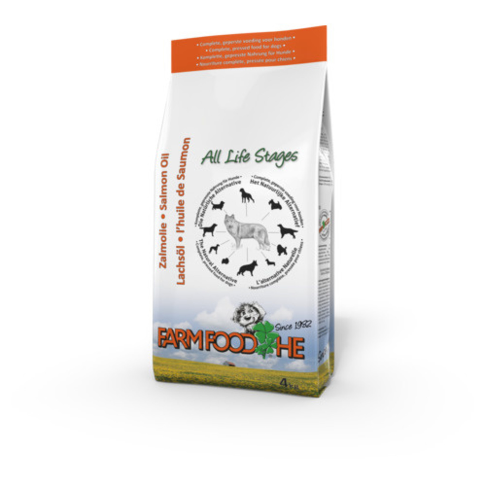 Farm Food Farm Food HE zalmolie  4kg