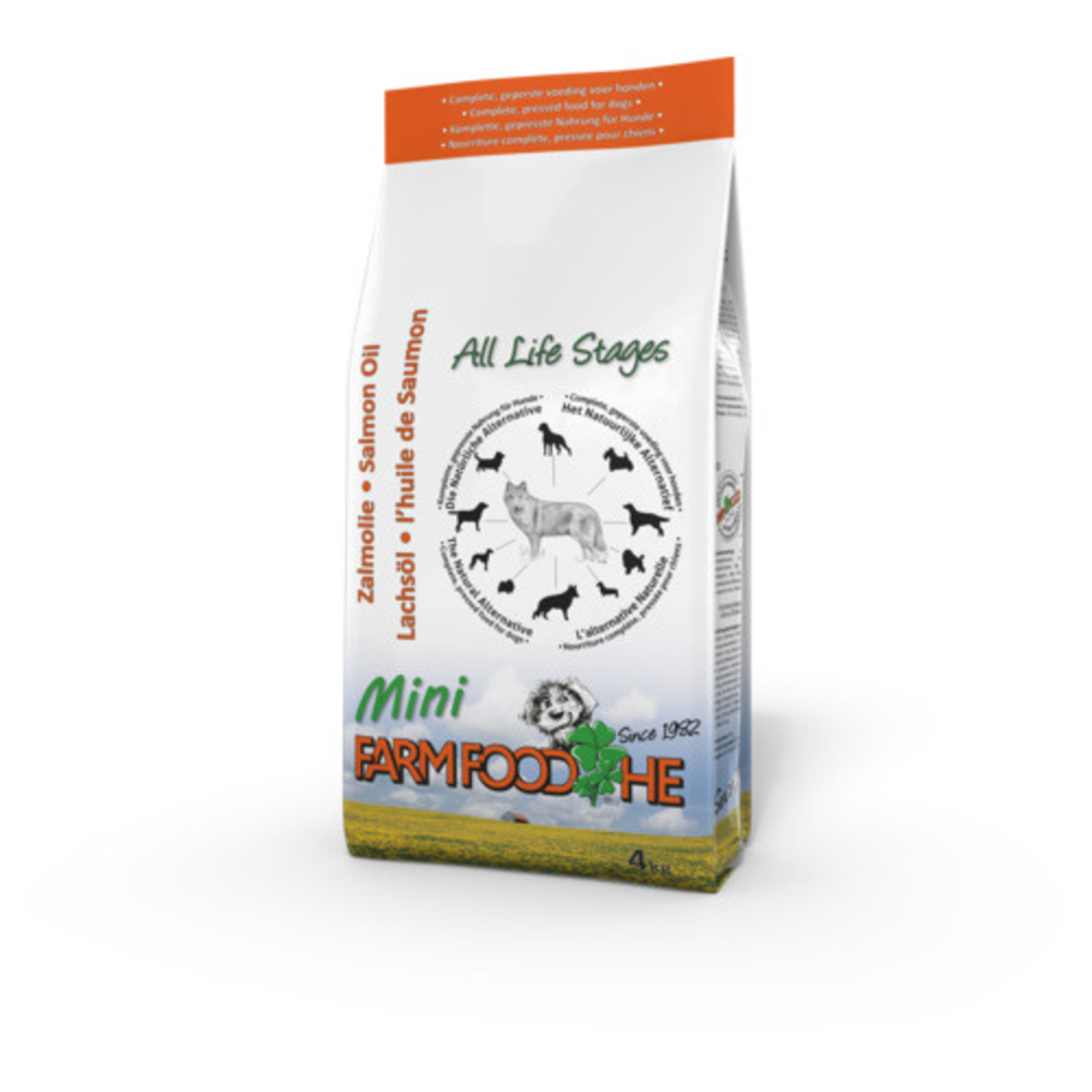 Farm Food Farm Food HE zalmolie puppy/mini  4kg