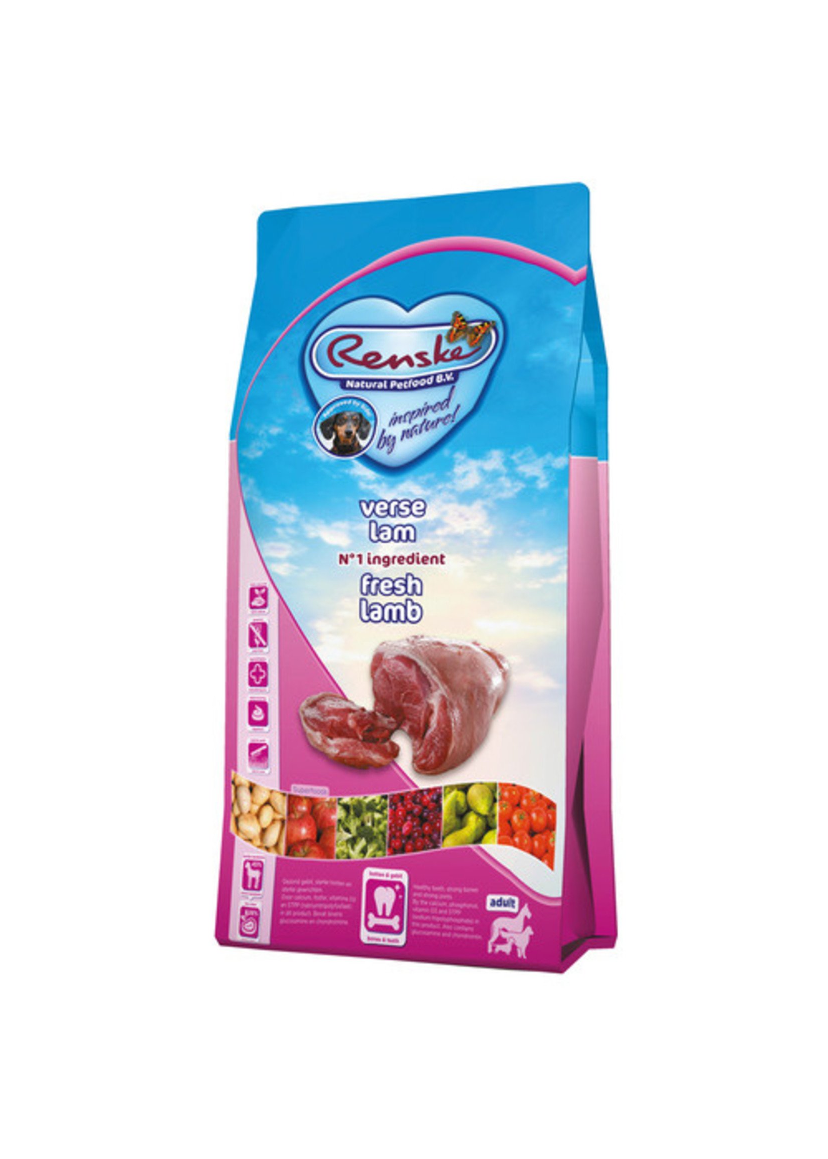 renske Renske droog hond adult graanvrij verse lam  2kg