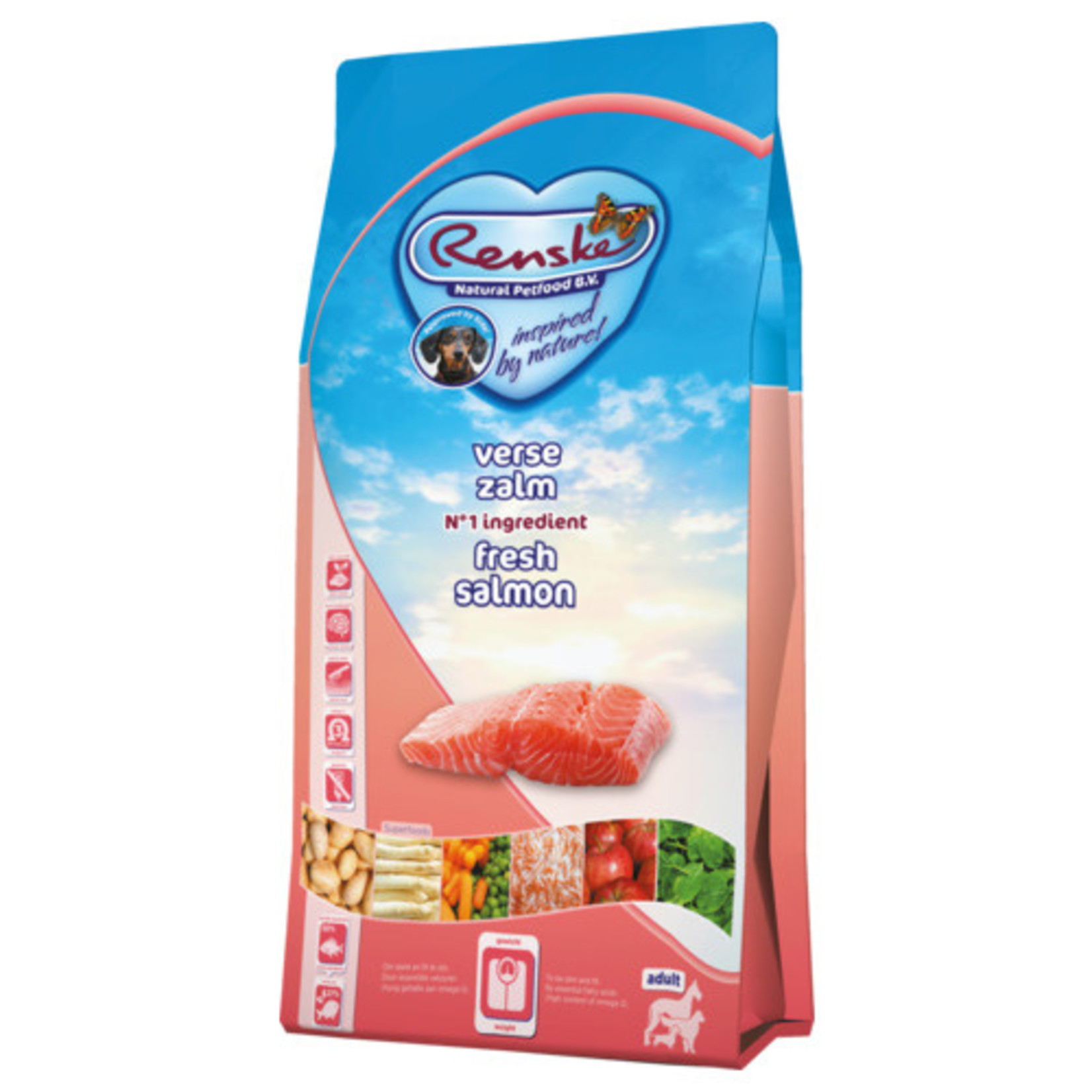 renske Renske droog hond adult graanvrij verse zalm  2kg