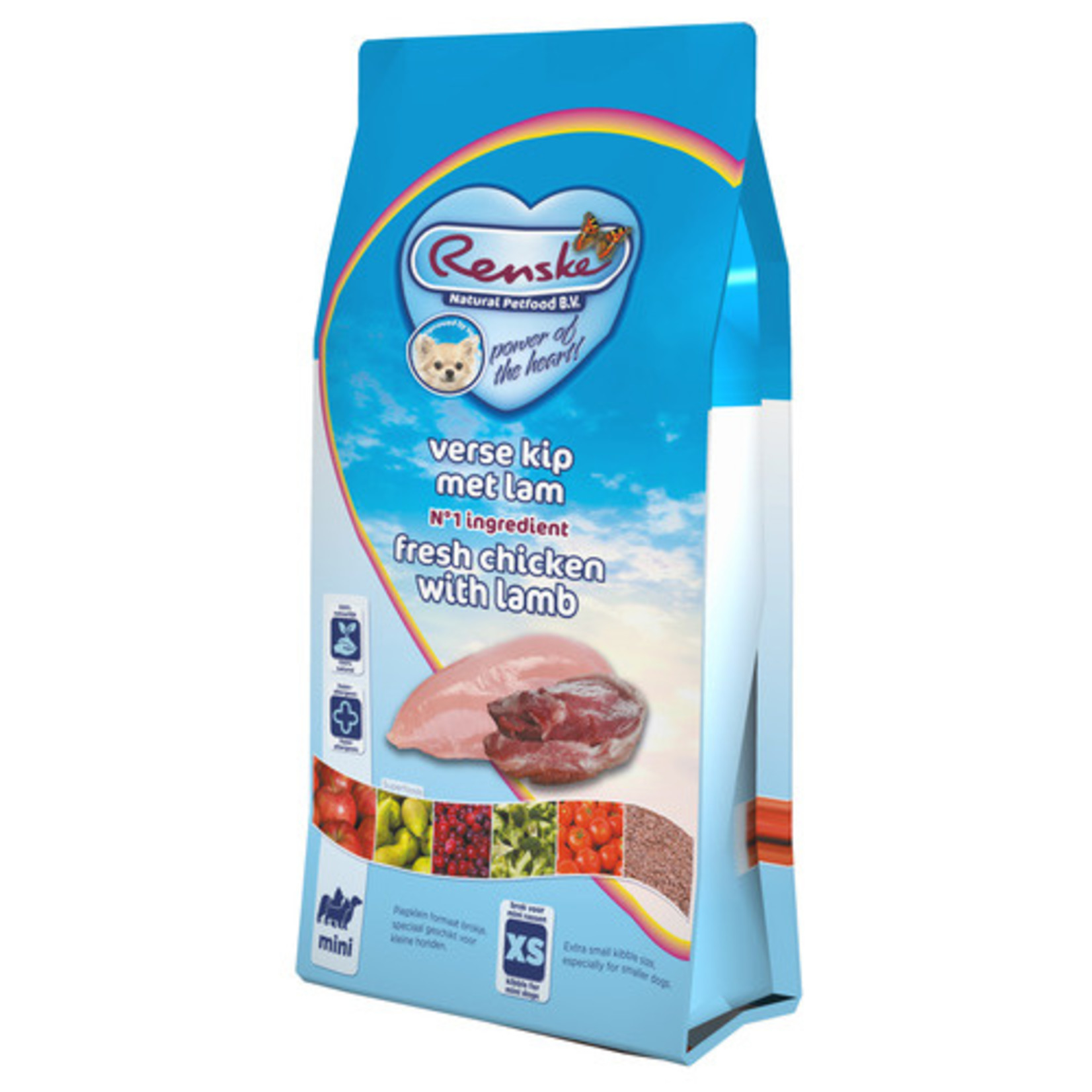 renske Renske droog hond adult mini verse kip&lam  2kg