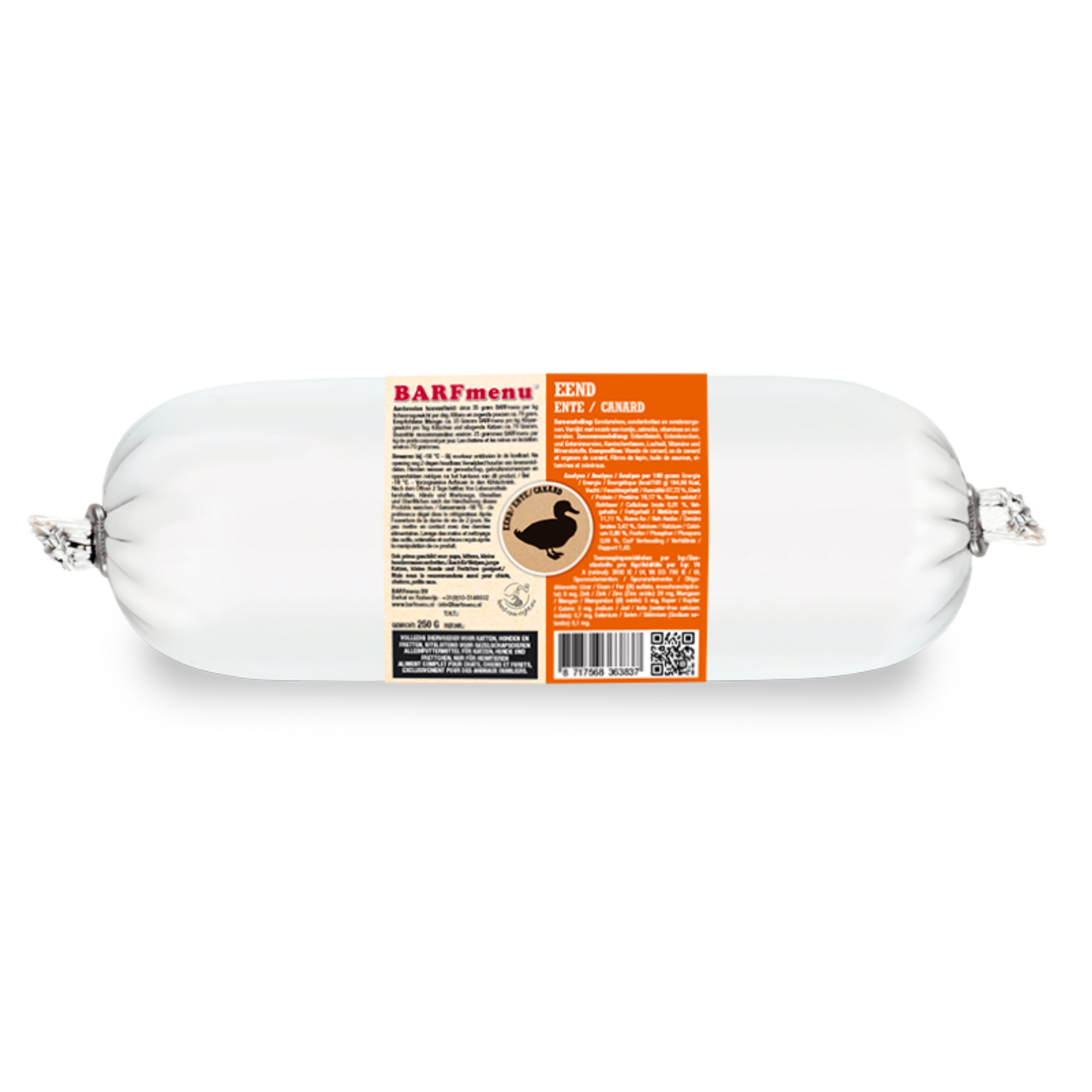 Barf menu Barf menu Kat Eend 250 g