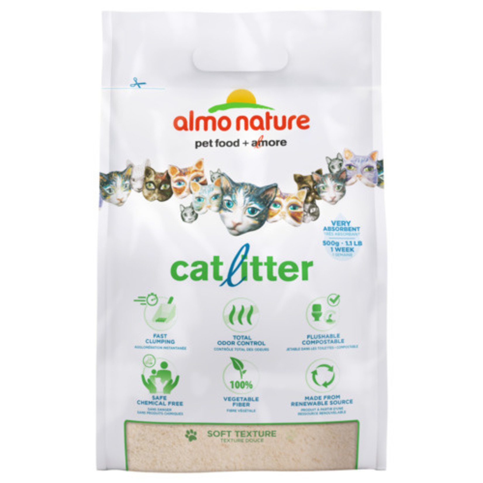 Almo nature Kattenbakvulling 4.54 kg