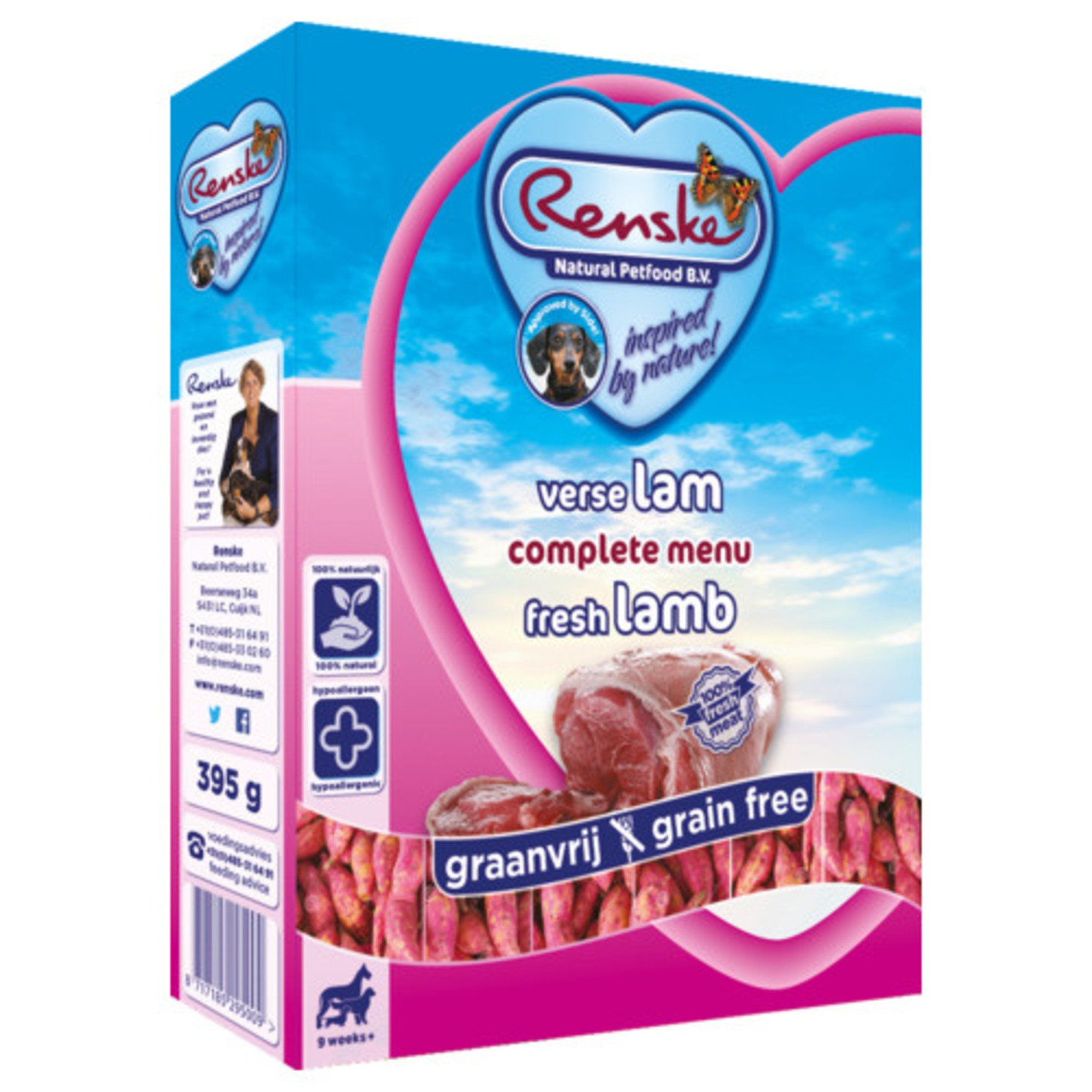 renske Renske vers hond adult graanvrij lam  395gr