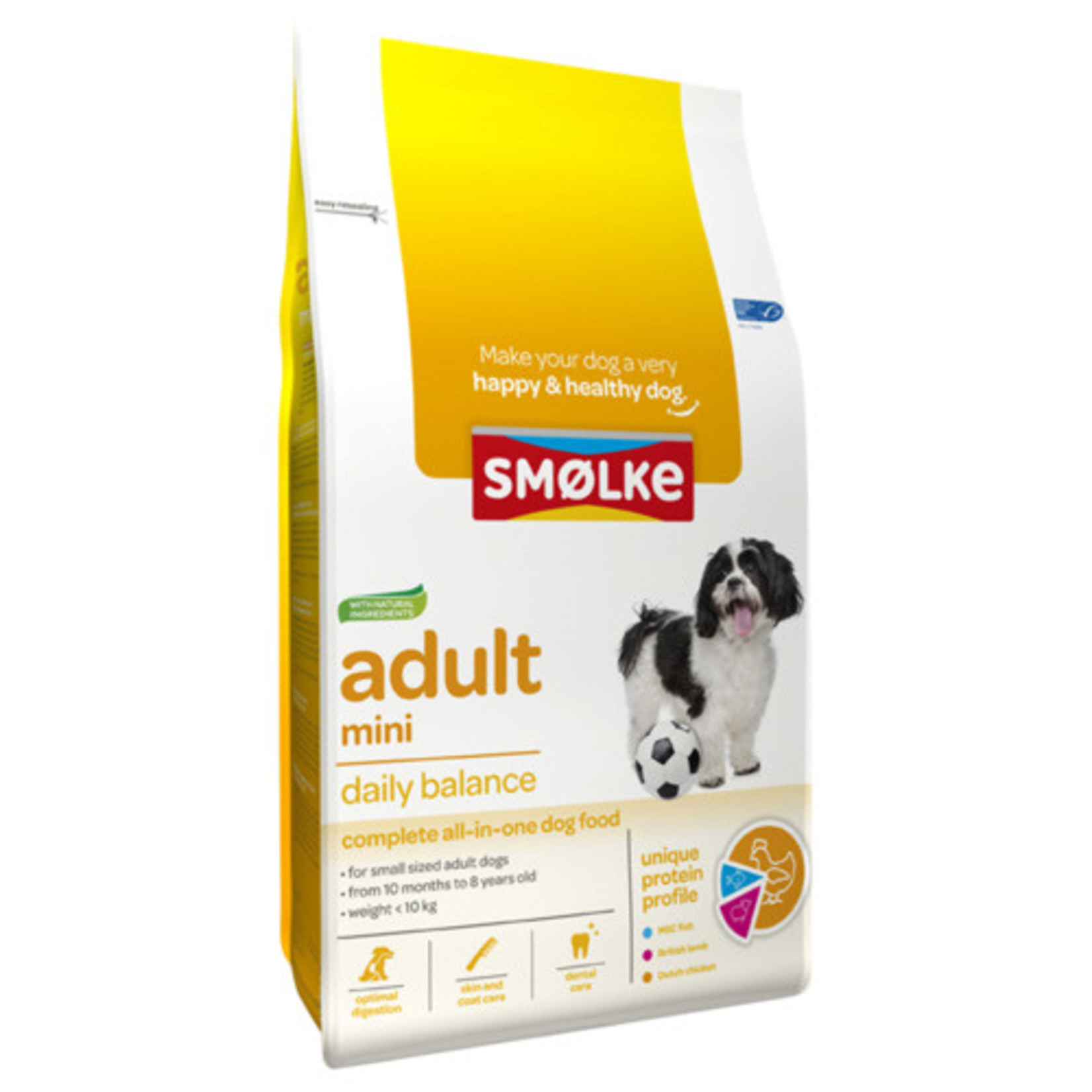 Sm‚ÄöAÃàoÃà‚àöNÃÉ‚ÄöaÃÄ¬¥lke Sm‚Äö√Ñ‚à´lke hond adult mini  3kg