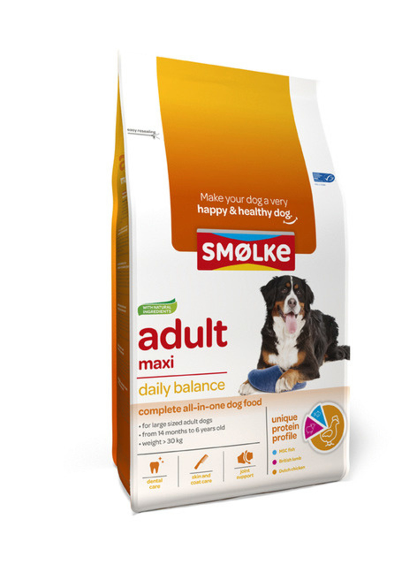 Sm‚Äö√Ñ‚à´lke Sm‚Äö√Ñ‚à´lke hond adult maxi  3kg