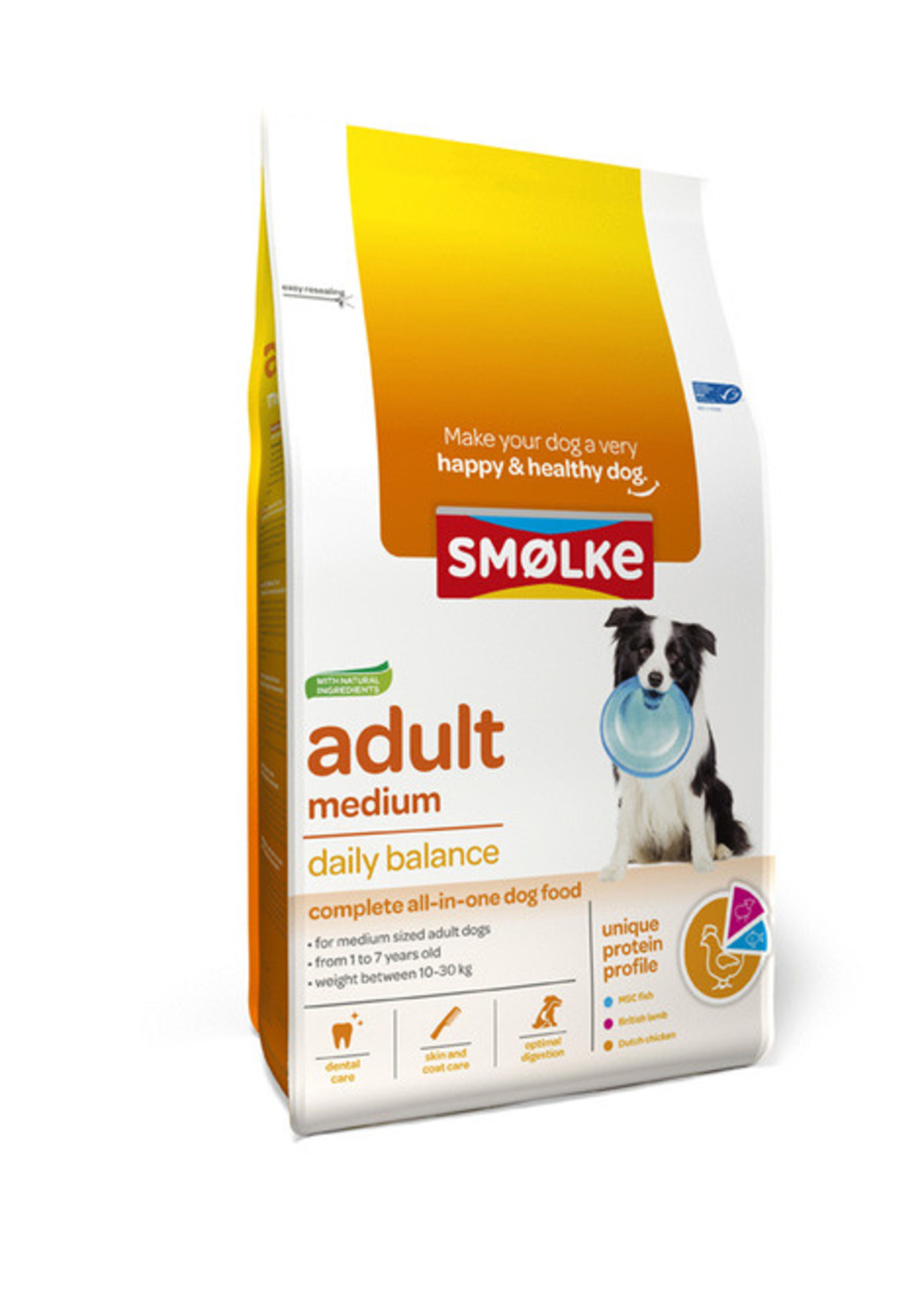 Sm‚Ä∫lke hond adult medium 12kg