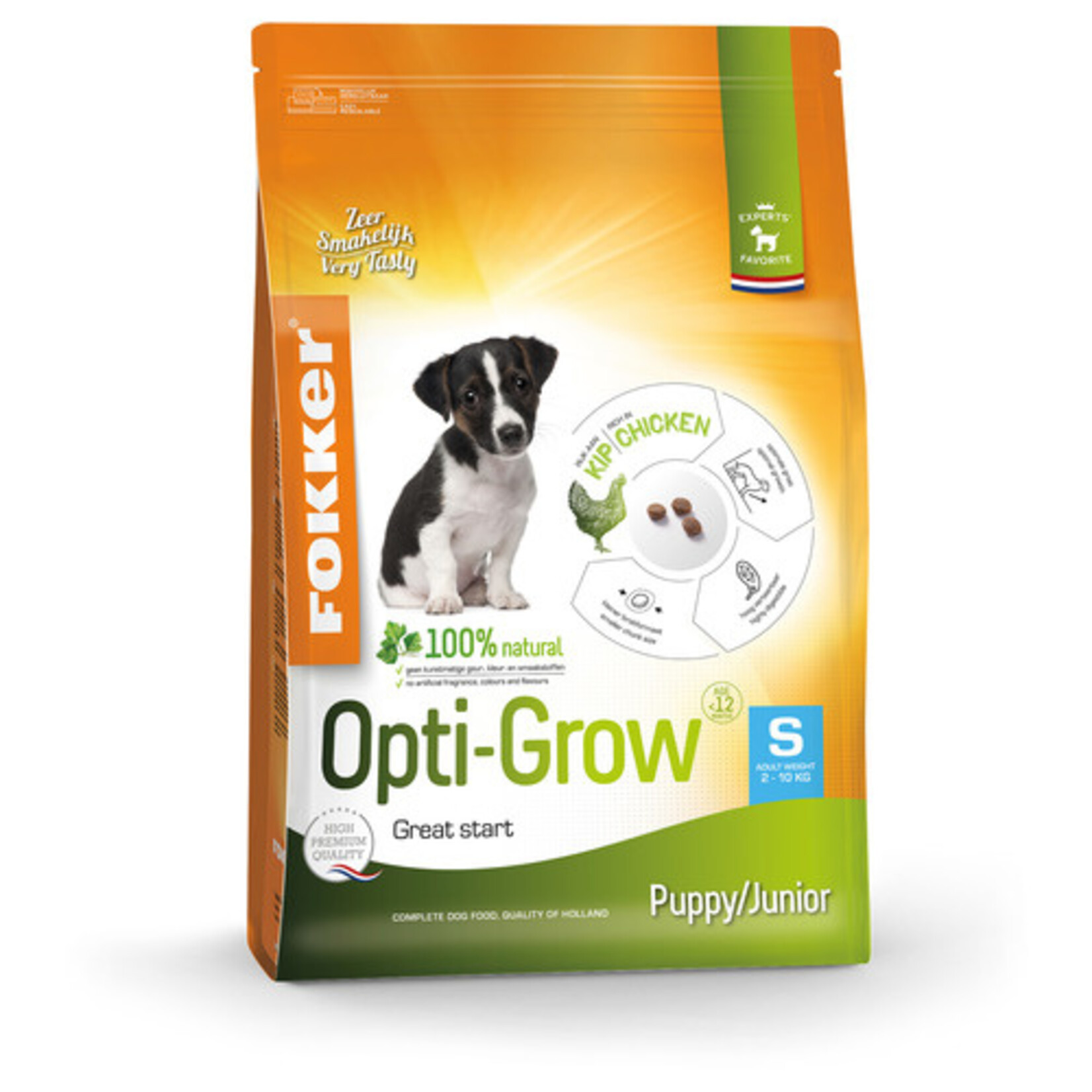 Fokker Fokker dog opti-grow s  2,5kg