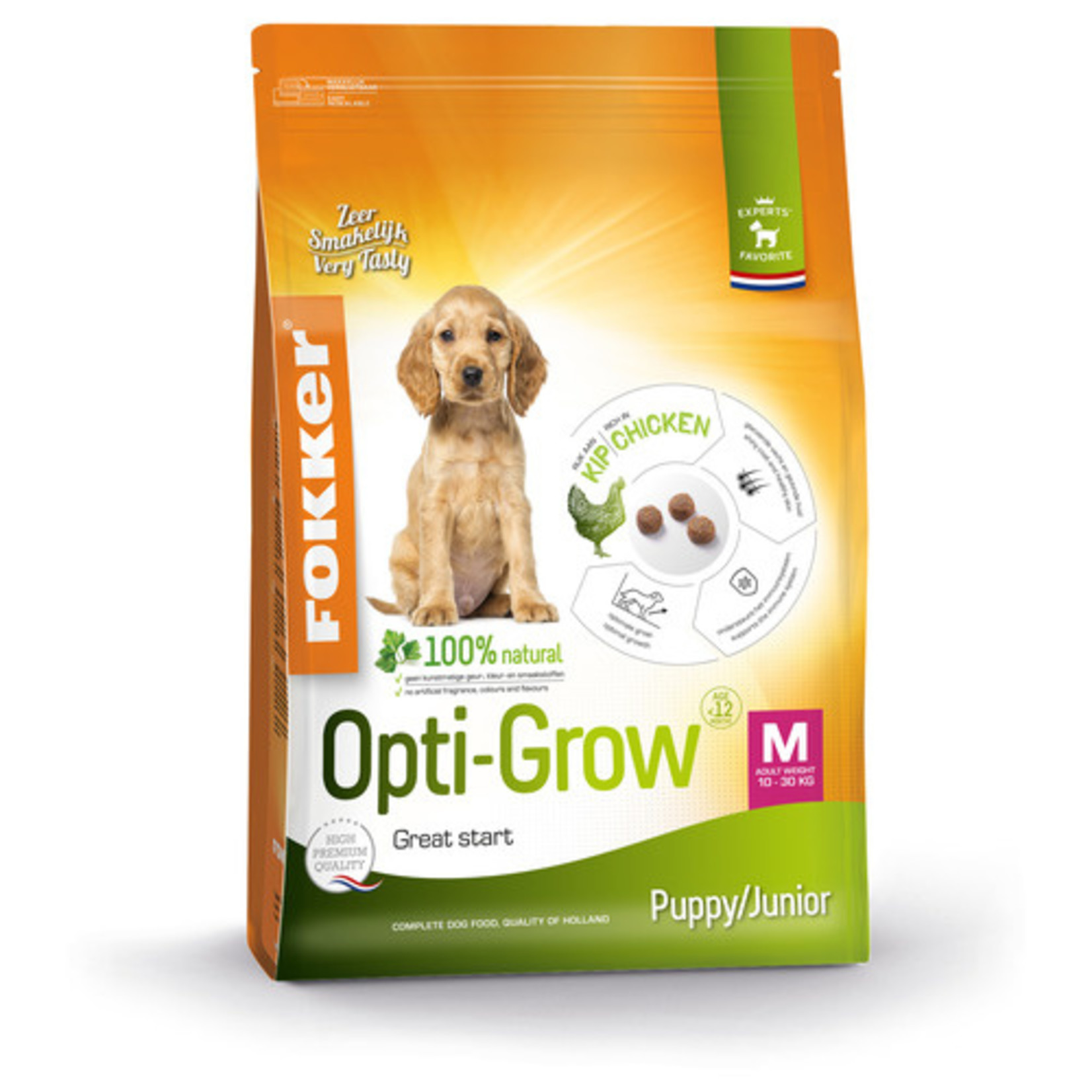 Fokker Fokker dog opti-grow m  2,5kg