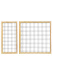 tuindeco Gaasscherm met houten kader 90cm