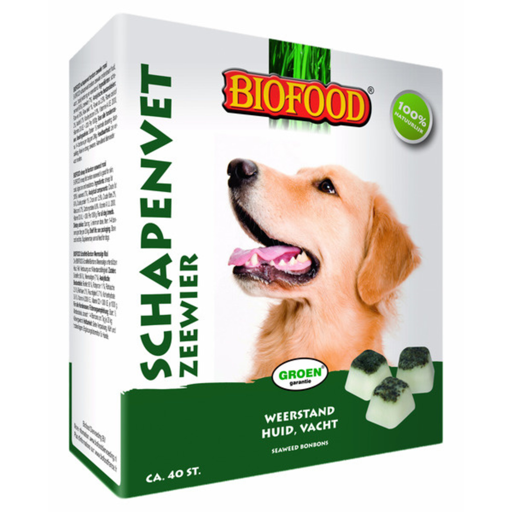 Biofood Biofood schapenvet maxi zeewier 40st