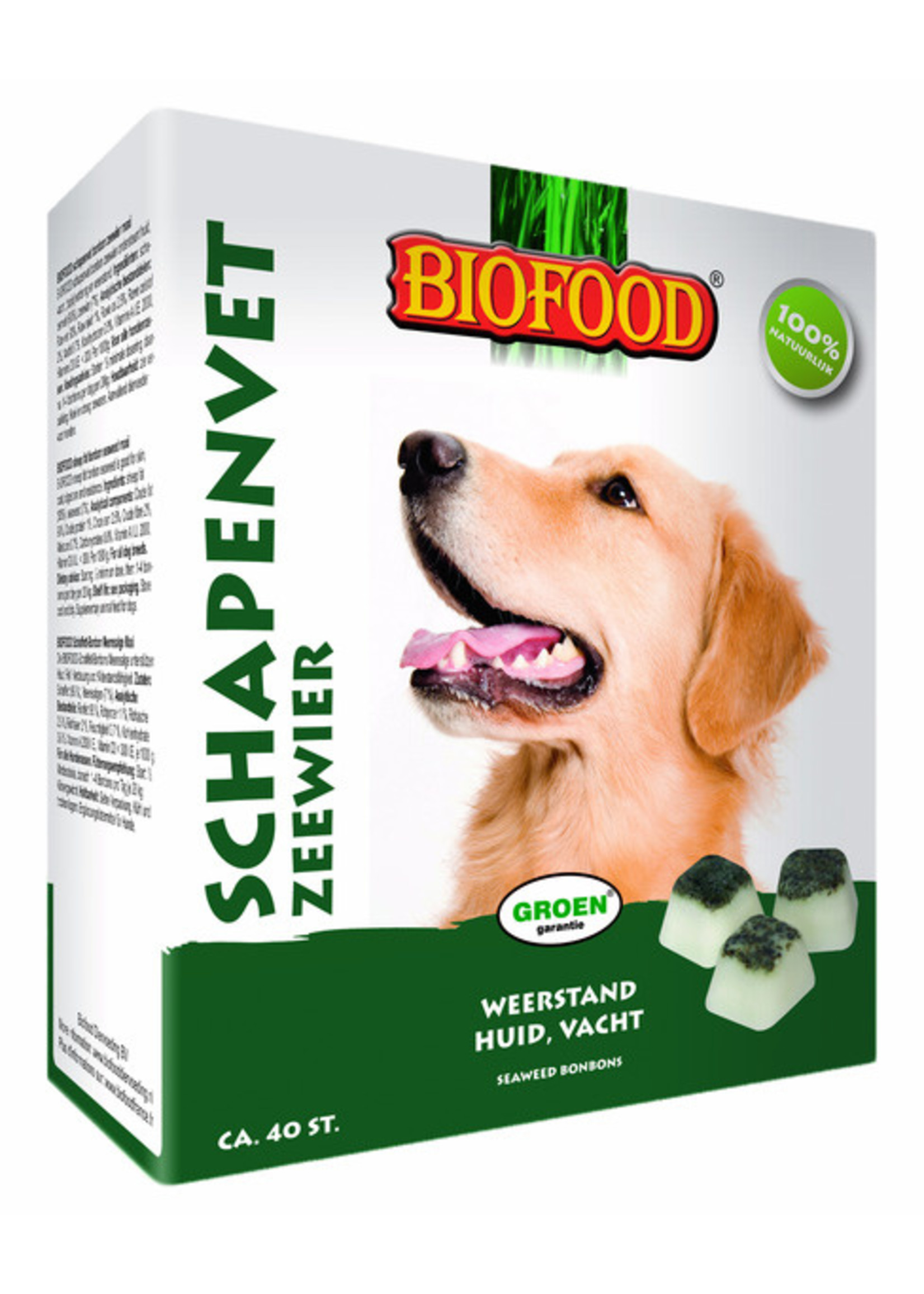 Biofood Biofood schapenvet maxi zeewier 40st