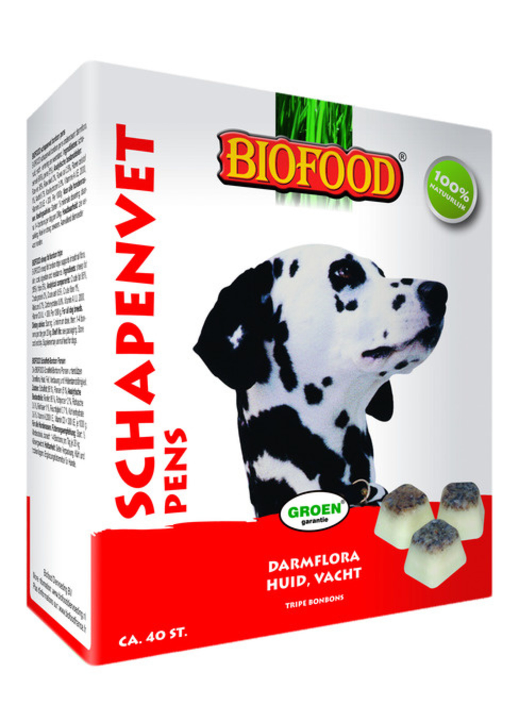 Biofood Biofood schapenvet maxi pens 40st